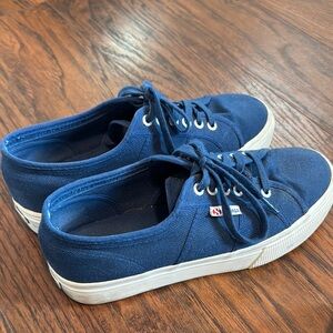 Superga Canvas Platform Sneakers